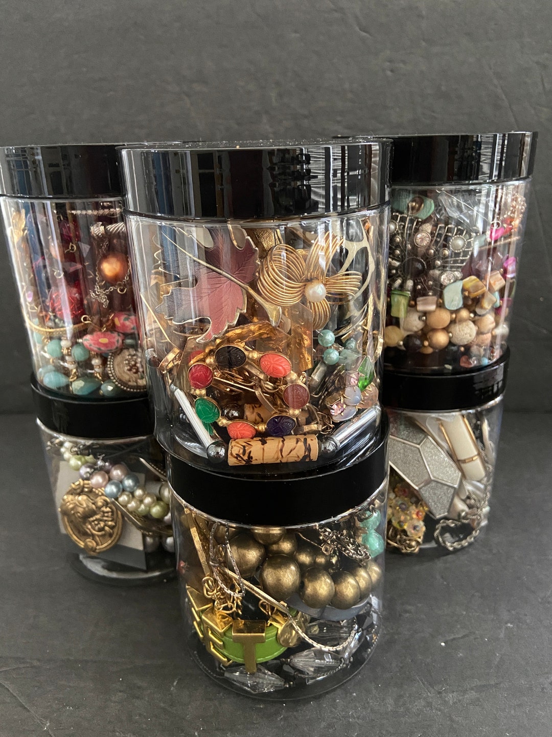 Jewelry Unboxing Jewelry Jars Metal Bezels For Jewelry Resin