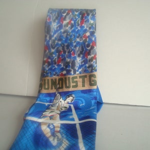 Tennis theme tie, Renaissance tie, Tennis fan tie, Novelty tie, hand made silk tie, US Open style tie, Novelty tie Father&#39;s Day gift