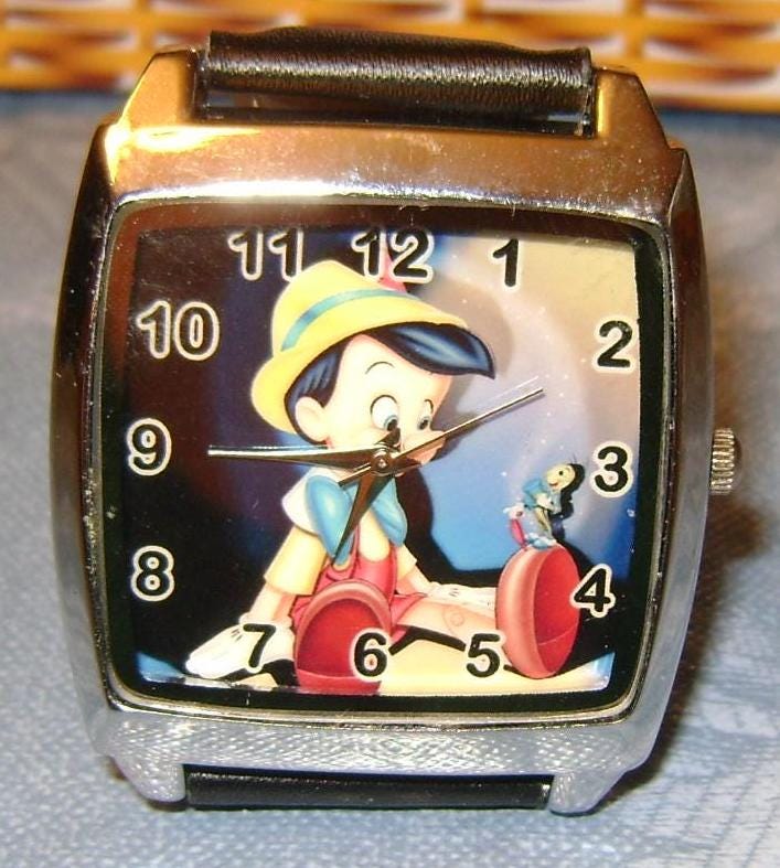 Pinocchio Watch - Etsy display picture 1