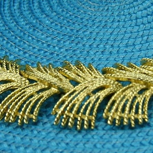 Bracciale vintage Sarah Coventry Celestial Spray / Vintage / 1964 / Color oro / Texture pesante / Gioielli di classe / Bracciale a maglie / Retro