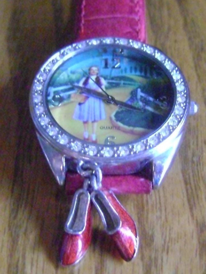 Vintage Wizard of Oz Watch Judy Garland as Dorothy / Ruby 