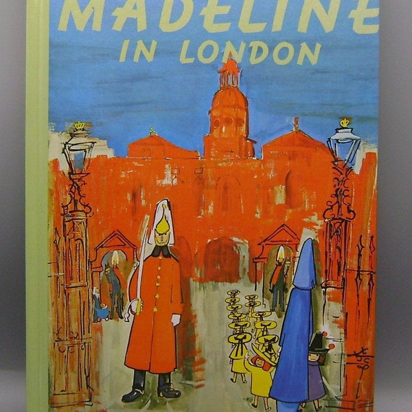 Vintage Book Madeline in London by Ludwig Bemelmans / children's book / collectible / mint / hardcover / Birthday gift / Christmas gift