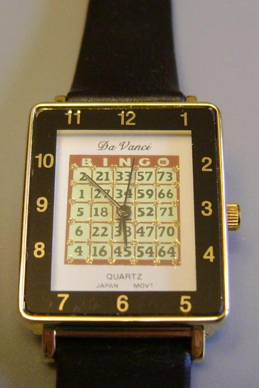 Vintage Da Vanci Bingo Watch / Quartz / Collectible / Mint Condition ...