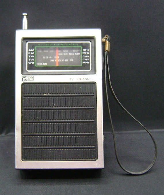 Vintage Seville Radio Model #1405 / Am/fm/tv1/tv2/weather