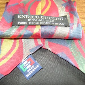 enrico guccini silk ties