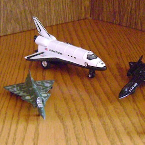 Vintage die cast US Military planes / US One / F-14 / B-1 Bomber / collectible / mint condition / Birthday gift / Father&#39;s day gift