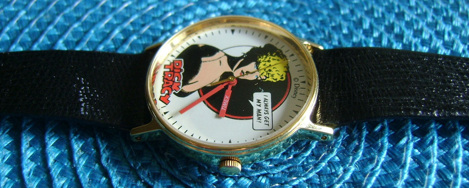 Disney Dick Tracy Timex Watch Featuring Madonna / 1990 Mint