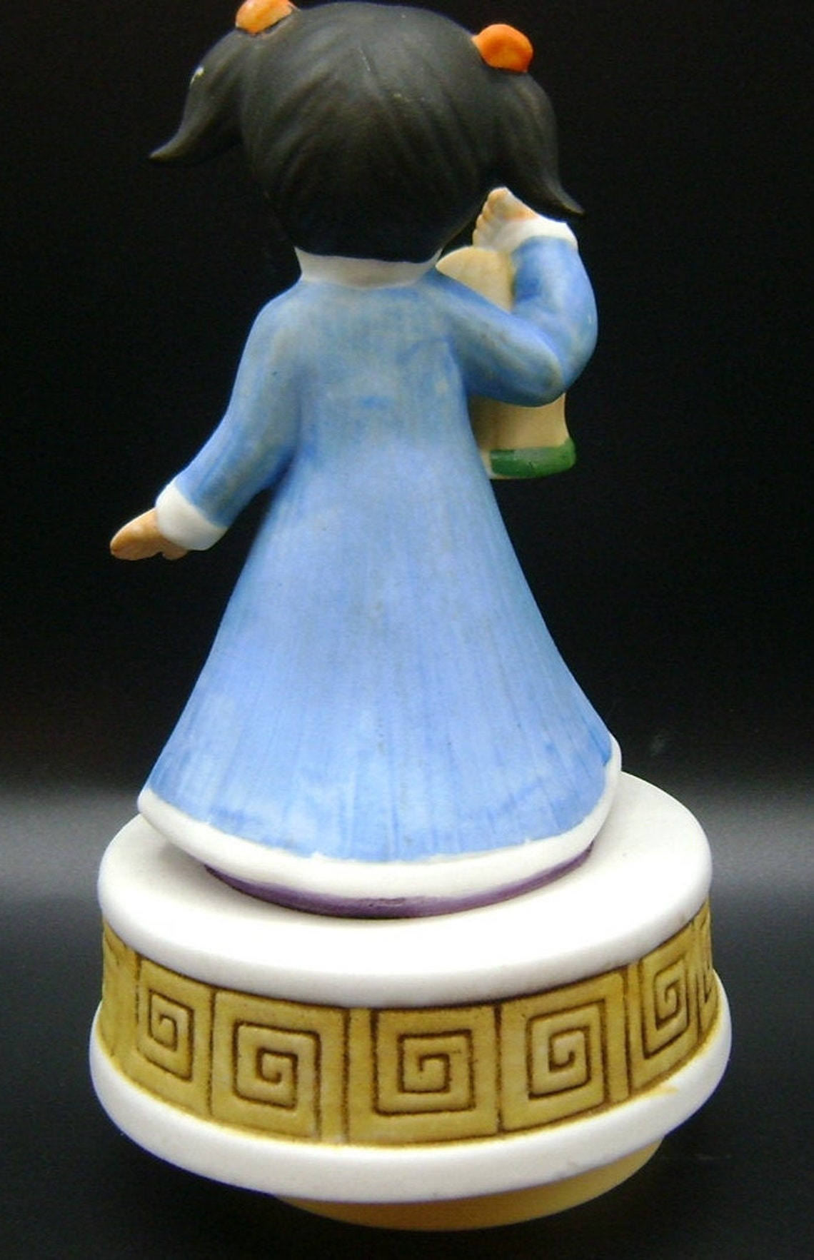 Vintage Asian Girl Ceramic Music Box / Made in Japan / Etsy UK