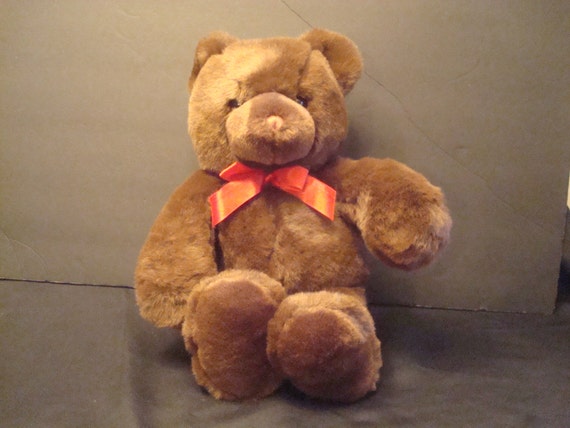 oso de peluche cafe oscuro