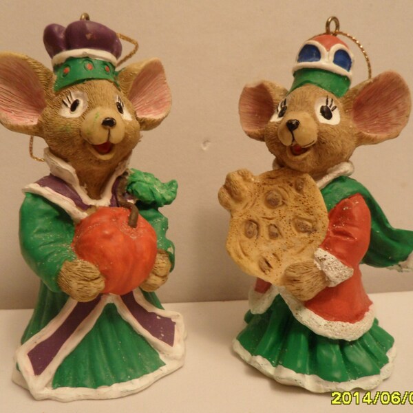 Haus der LLoyd 1996 Set von Mäusen Ornamente
