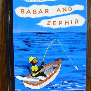 Babar and Zephir by Jean De Brunhoff / 1965 Hardcover / Vintage book / collectible / Birthday gift / Child&#39;s Library / Christmas gift