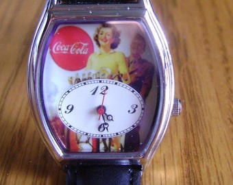 Rare Vintage Coca-Cola Nostalgic watch / timepiece / Hard to find / Birthday gift / Christmas gift / collectible