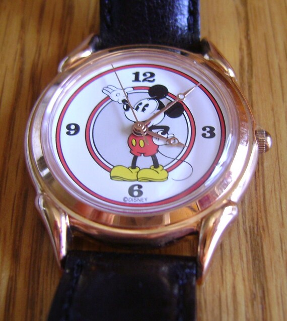 ヴィンテージ ディズニー ローラス ミッキーマウス ウォッチ / パイ  