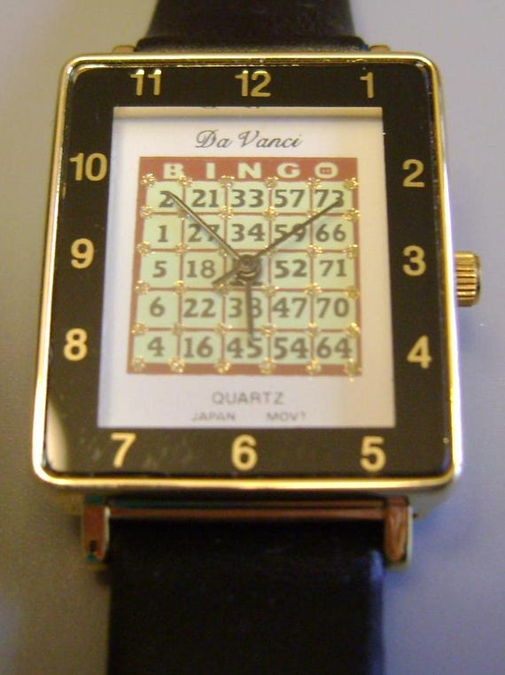 Vintage Da Vanci Bingo watch / Quartz / collectible /… - Gem