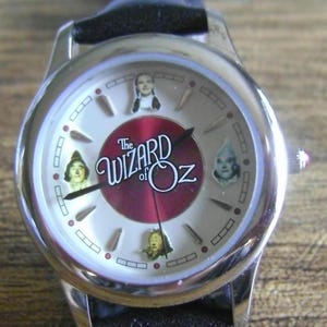 Wizard of Oz Fossil‎ LI-1664 1998 Gold Plated New Battery 31MM 8\