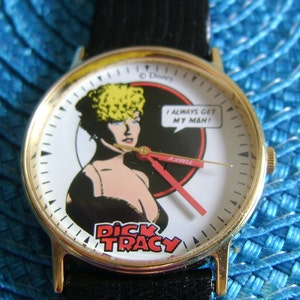 Disney Dick Tracy Timex Watch Featuring Madonna / 1990 Mint  display picture 1