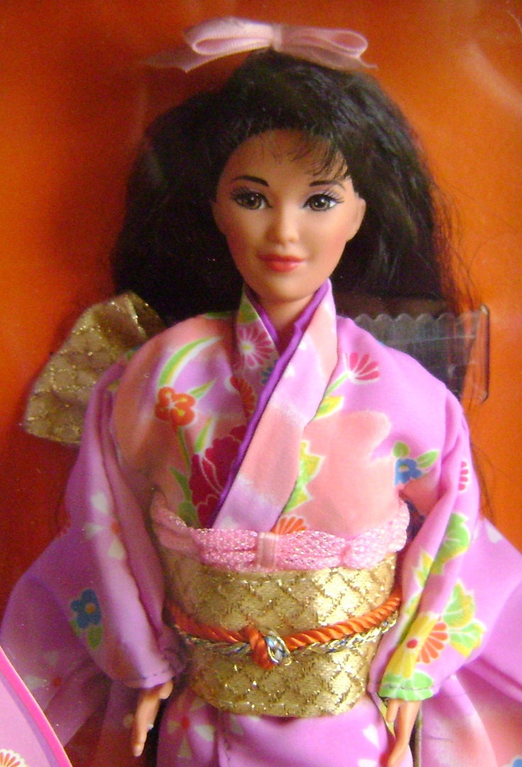 Vintage Japanese Barbie Dolls Of The World Collection Etsy
