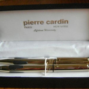 Pierre Cardin 2 in 1 Letter Opener and Pencil Sharpener Manufactured in  Hong Kong Vintage 