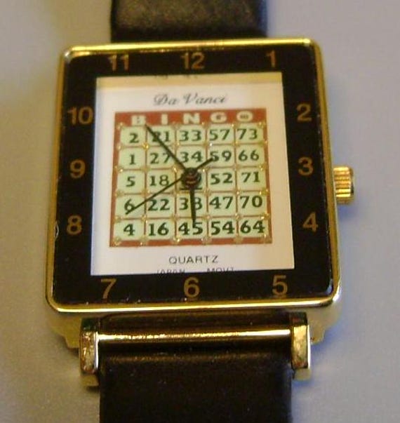 Vintage Da Vanci Bingo watch / Quartz / collectible /… - Gem