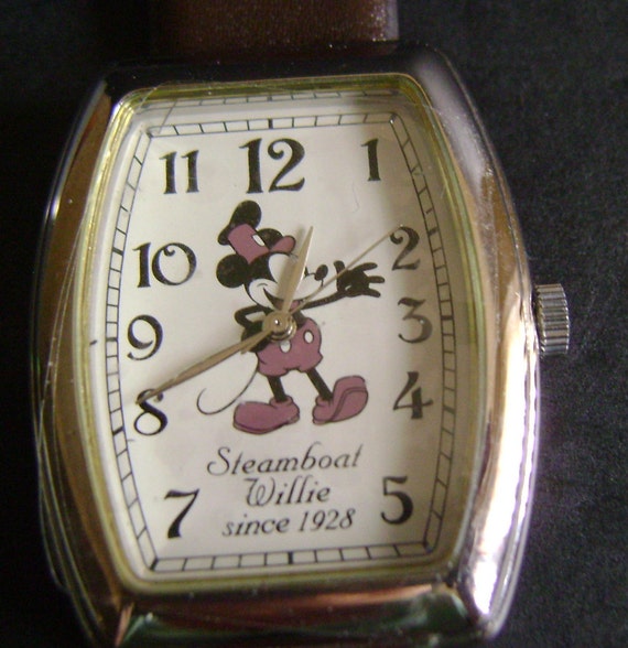 Vintage Steamboat Willie Watch / collectible / FS… - image 2