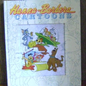 Vintage book Hanna-Barbera Cartoons by Michael Mallory / Hardcover/ 1998 /Mint condition / Birthday / collectible / Library / ***ON SALE***