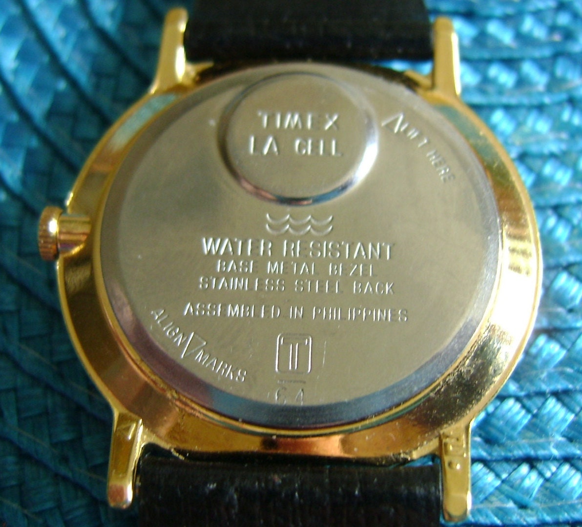 DICK TRACY　TIMEX Dick Tracy Villain FlatTop Wristwatch By Timex 