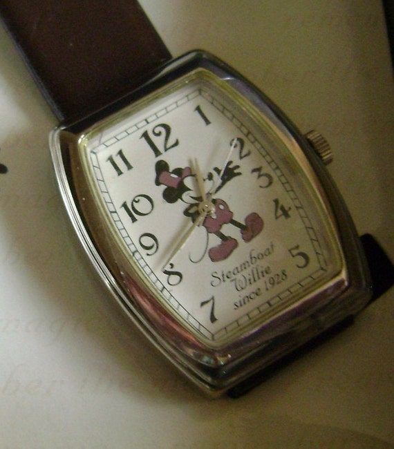 Vintage Steamboat Willie Watch / collectible / FS… - image 4