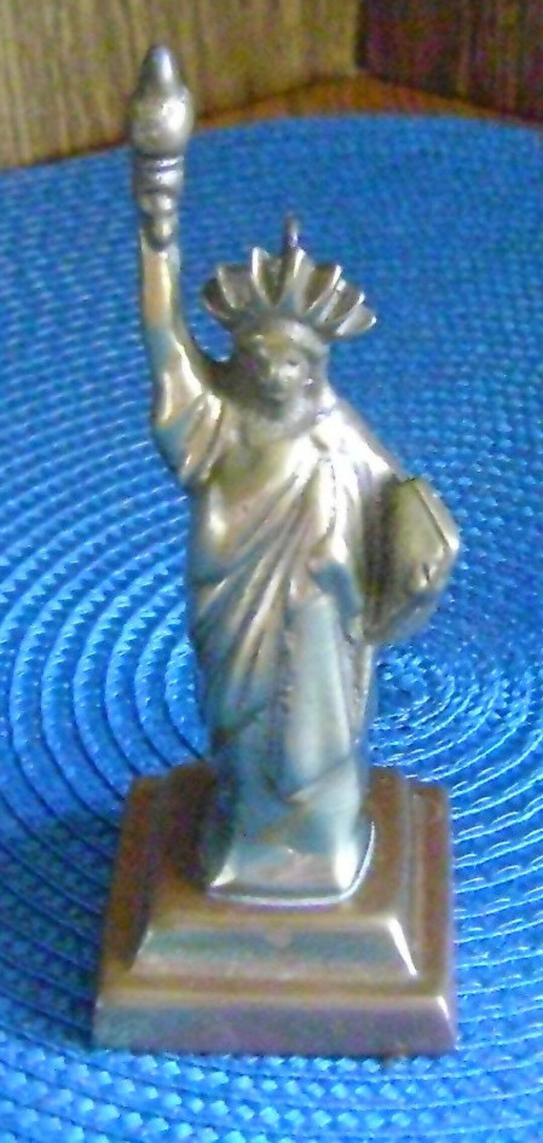 Vintage Brass Statue of Liberty Statue / Resteration Hardware / Display