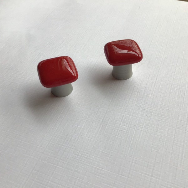Red Knobs Etsy