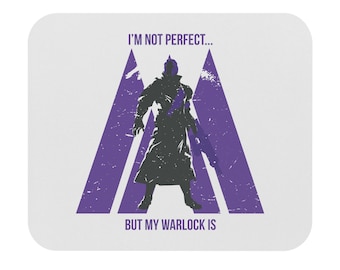 Warlock Mouse Pad | Gamer Desk Decor