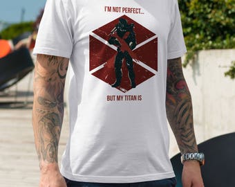 I'm Not Perfect (Titan) - Mens T-Shirt