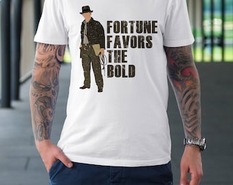 Fortune Favors the Bold - Mens T-Shirt