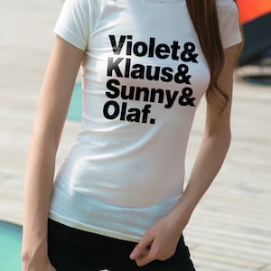 A Series of Unfortunate Names - Womens Ringspun T-Shirt