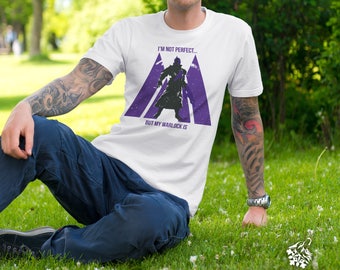 I'm Not Perfect (Warlock) - Mens T-Shirt