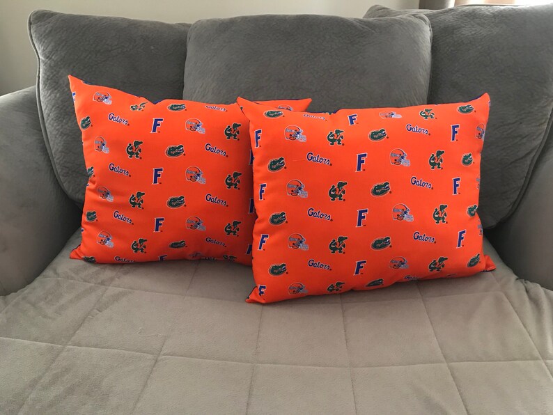 Florida Gators Throw Pillows Etsy