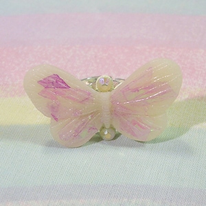 Fairy Kei Ring, Yume Kawaii Ring, Pop Kei Ring, Dreamy Butterfly Ring, Sweet Lolita Ring, Cutecore Ring, Magical Girl Ring, Fiary Ring