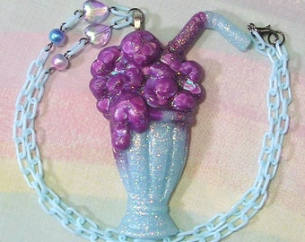 Soda Float Necklace, Magical Girl, Fairy Kei