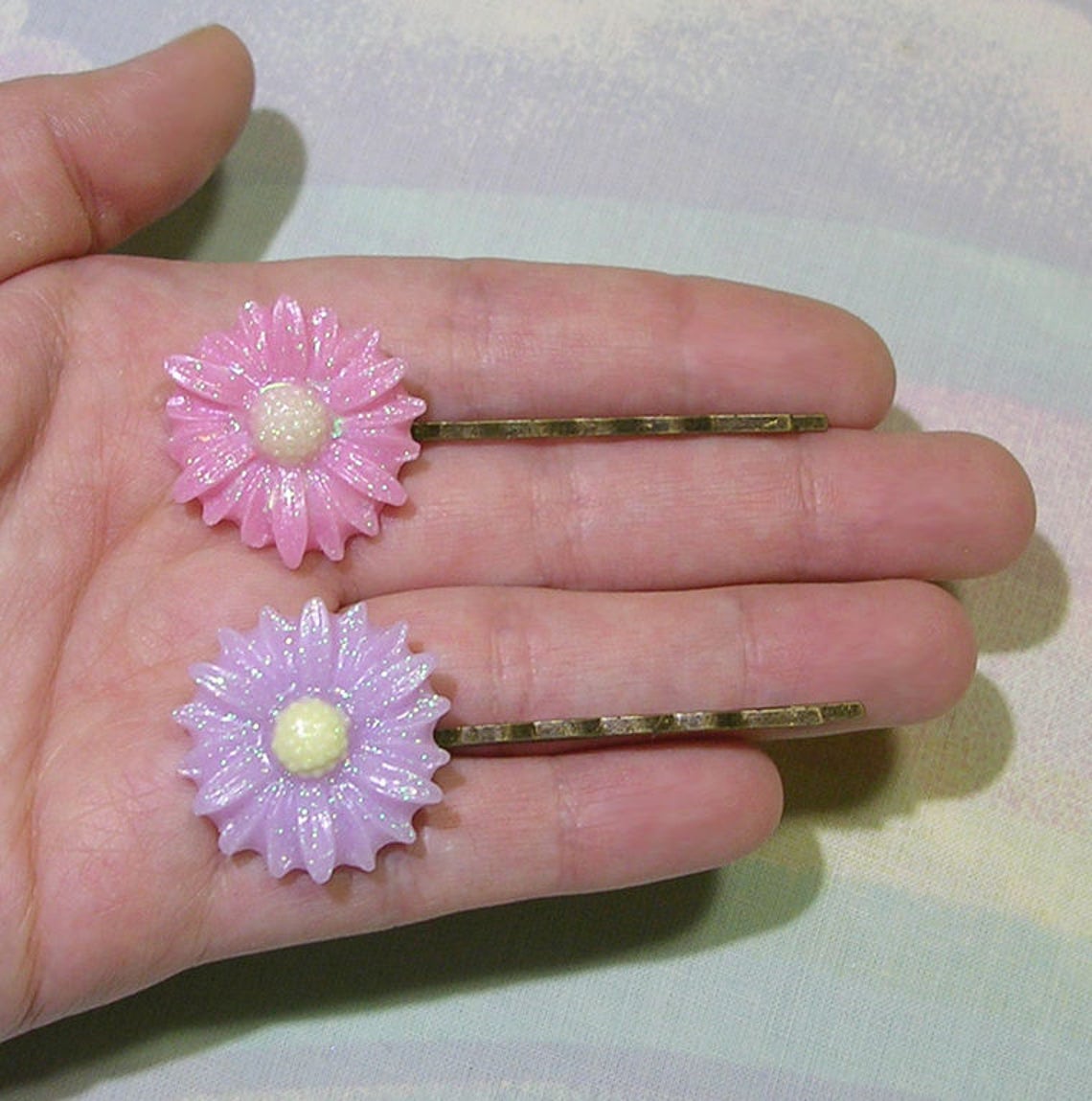 Fairy Kei Hair Pins Decora Hair Pins Whimsical Hair Clip Etsy