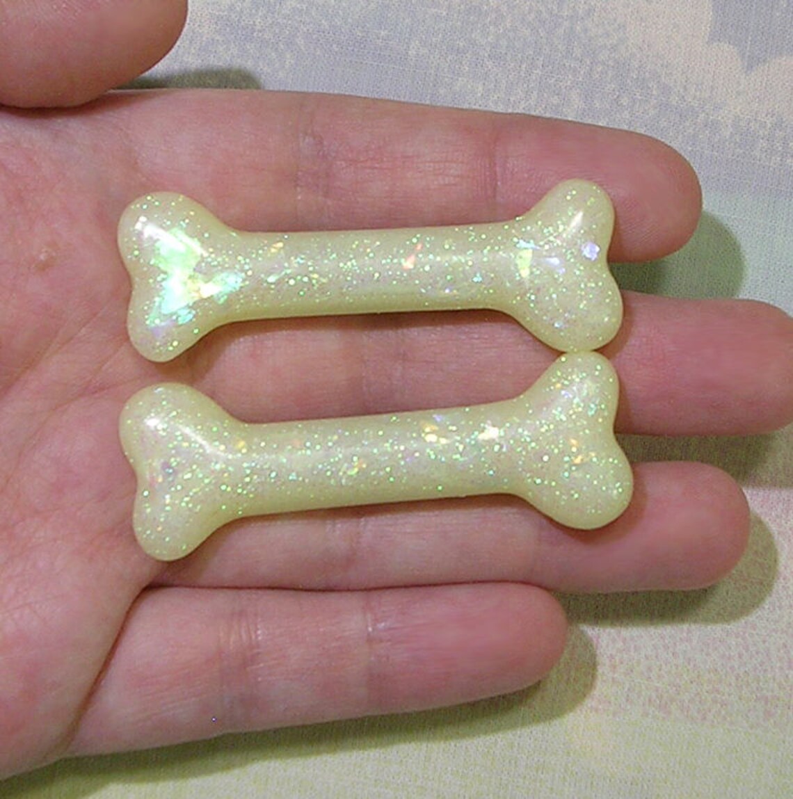 Pastel Goth Bone Clips Pastel Goth Hair Clips Creepy Cute Etsy