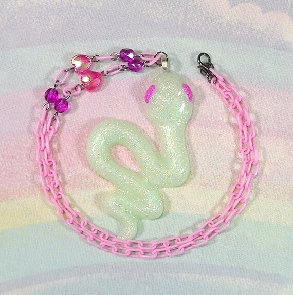Etsy snake necklace hot sale