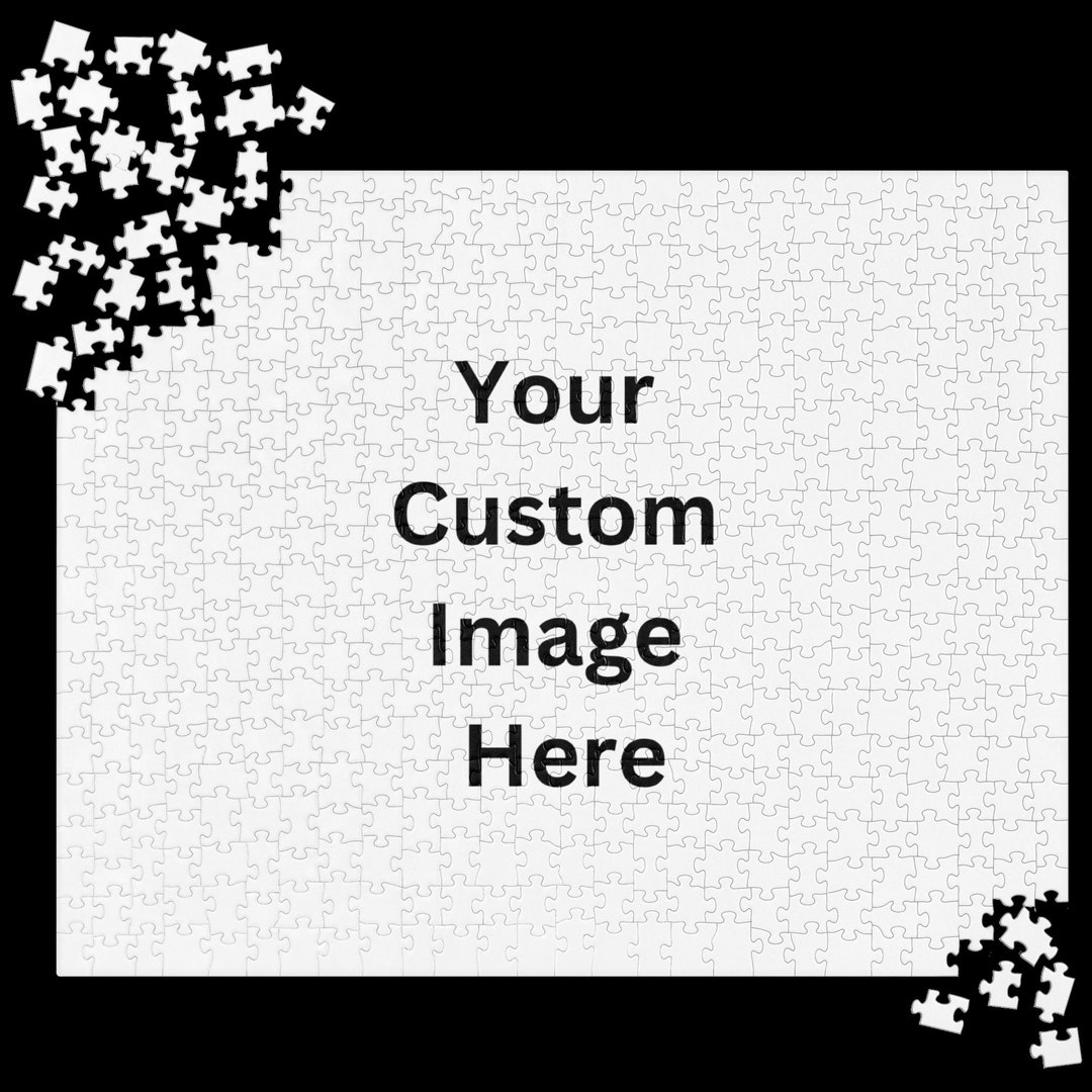 Custom Jigsaw Puzzle Photo Artwork Image Memory Etsy