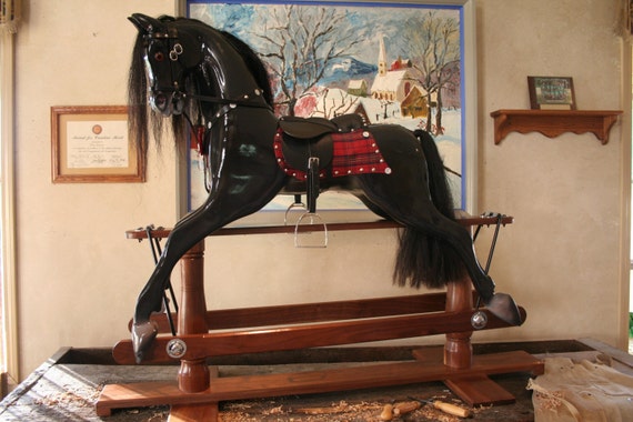 large rocking horse for adults
