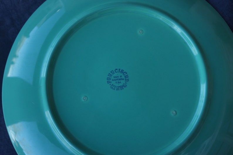 Vintage Franciscan Ware Made in California Mid 1940s Etsy