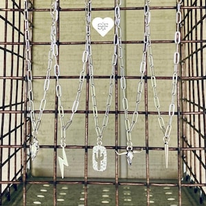 CHAIN LINK CHOKER | necklace