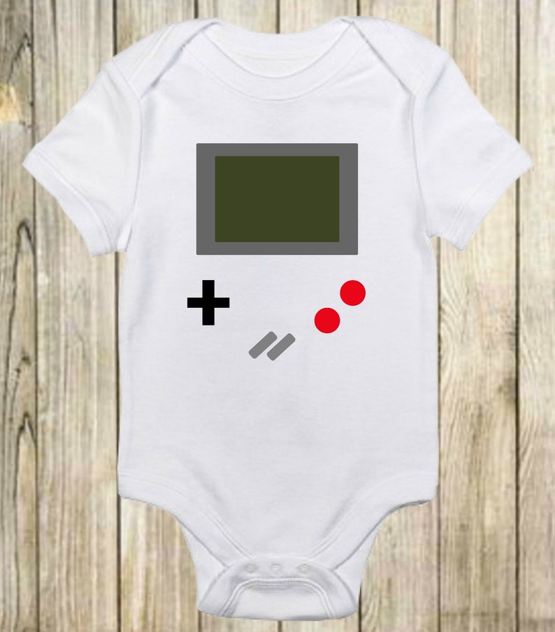 Game Boy Onesie Halloween Baby Costume New Baby Clothes Etsy