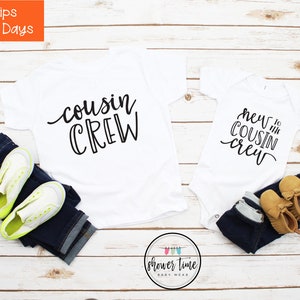 New to the Cousin Crew Bodysuit, Baby Onesie®, Baby Onesie®, New to the Cousin Crew, Cousin shirt, baby shower gift, baby gift, baby Onesie®