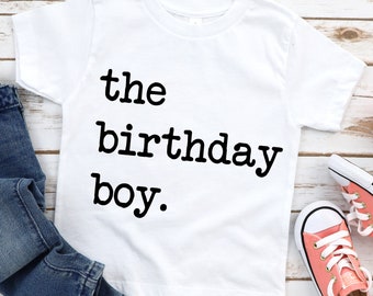 Birthday Boy Shirt- Birthday Boy Baseball Kids Shirt- Birthday Boy Baseball Tee