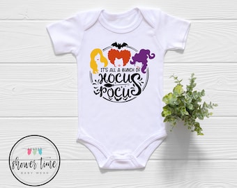 Hocus Pocus Onesie® - Just A Bunch Of Hocus Pocus - Halloween Onesie - Halloween Baby Gift - Hocus Pocus Baby Onesie