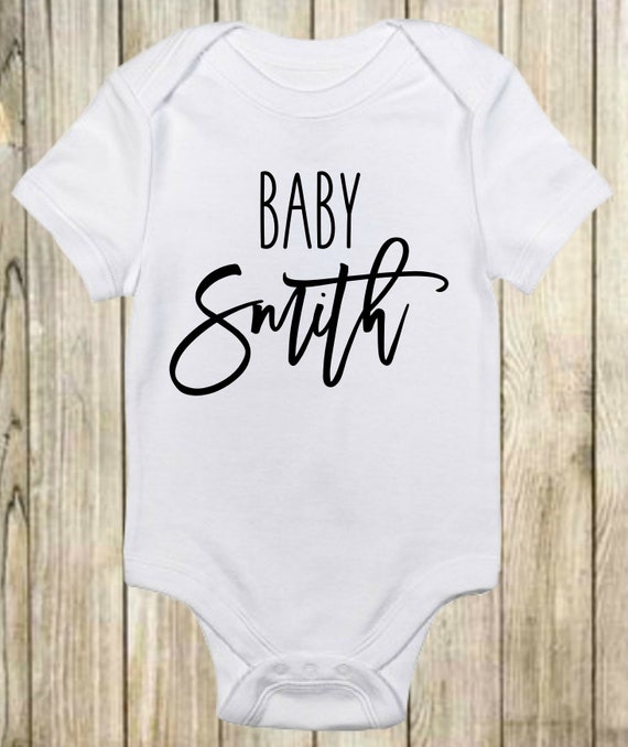 etsy baby announcement onesie
