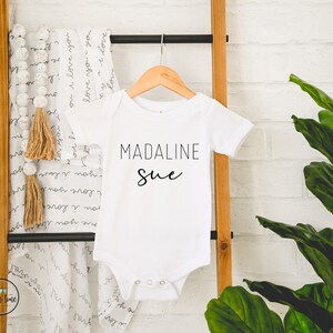 Personalized Baby Girl Name Onesie® - Custom Girl Onesie®-Boho Baby Name Onesie®-Unique Girl Clothes-Personalized Name Onesie®-Name Onesie®